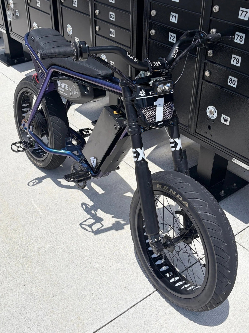 Kenda Kraze 20x4.25 Supermoto Fat Tire for E-Bikes (Single+ comes with tubes)